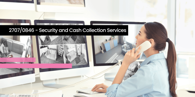Award of Contract: 2707/0846 - Security and Cash Collection Services
